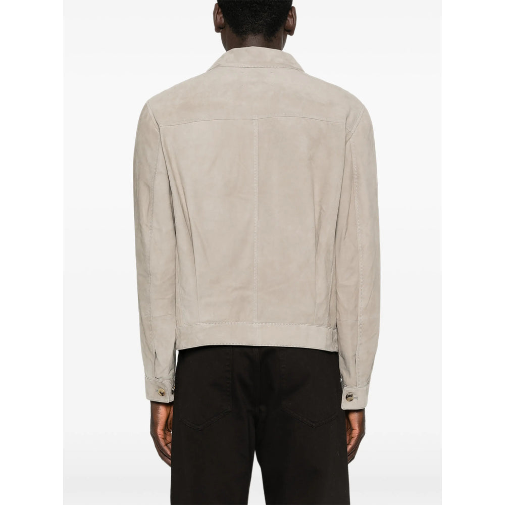 Leather Outerwear Brunello Cucinelli