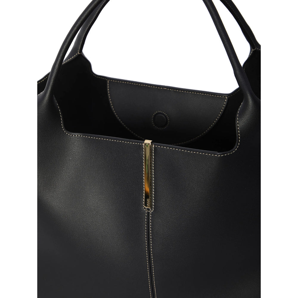 Magnetic Calfskin Satchel