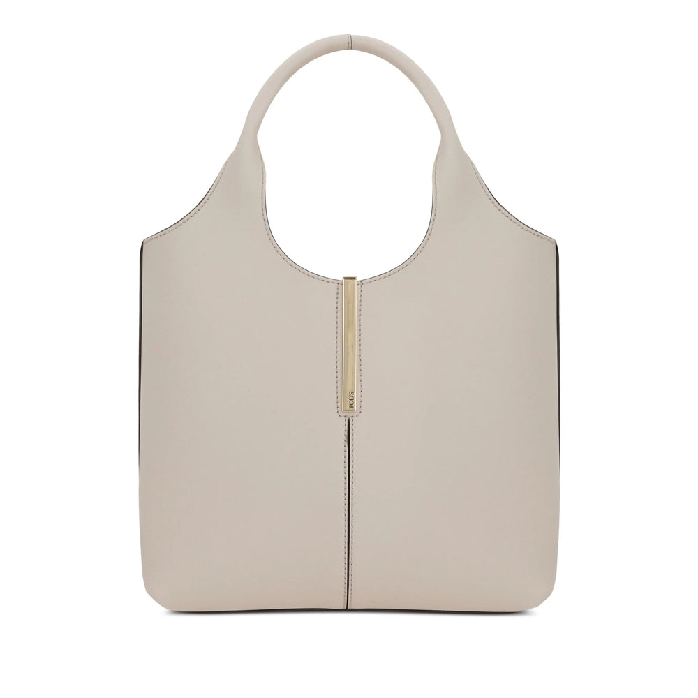 Soft Beige Carry Tote