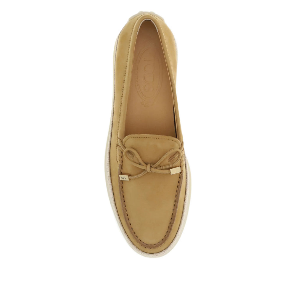 Beige Raffia Bow Shoe