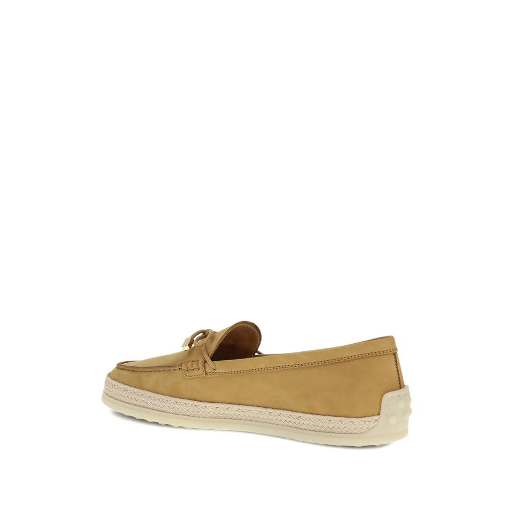 Beige Raffia Bow Shoe