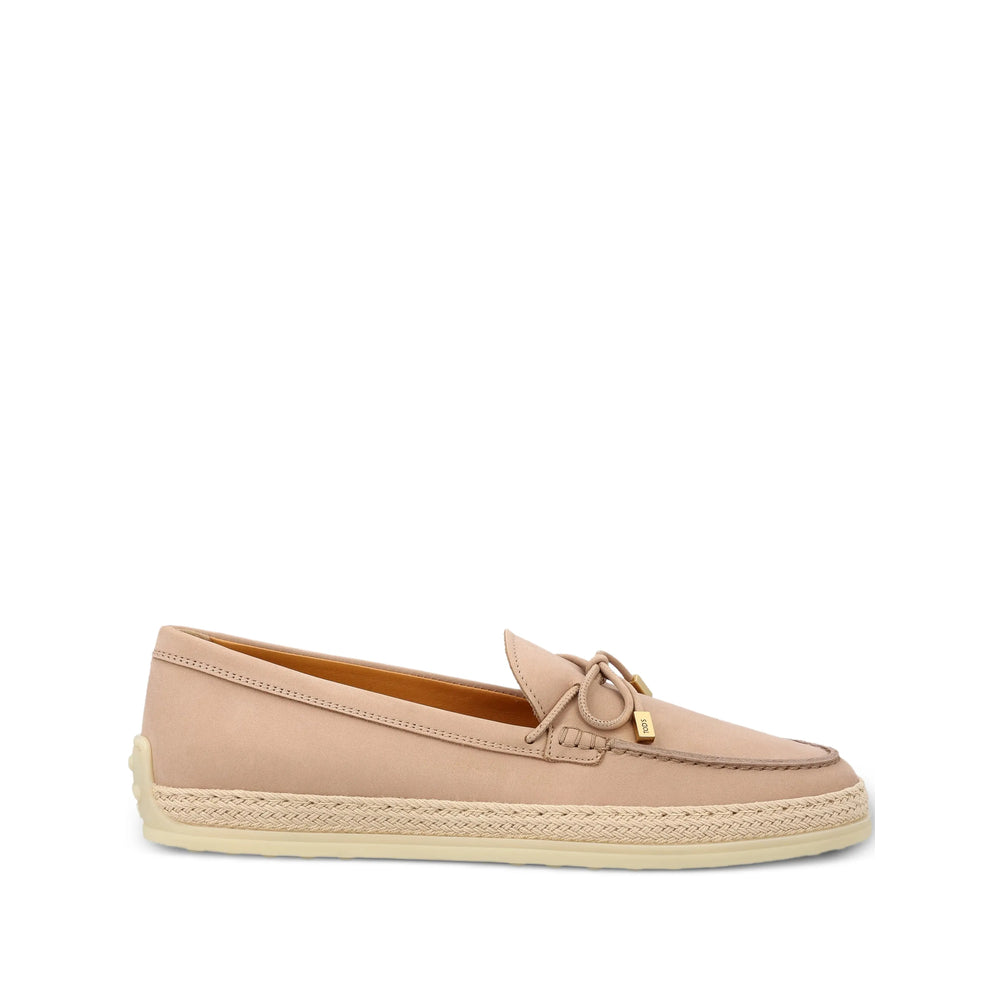 Pink Calfskin Rope Sneaker