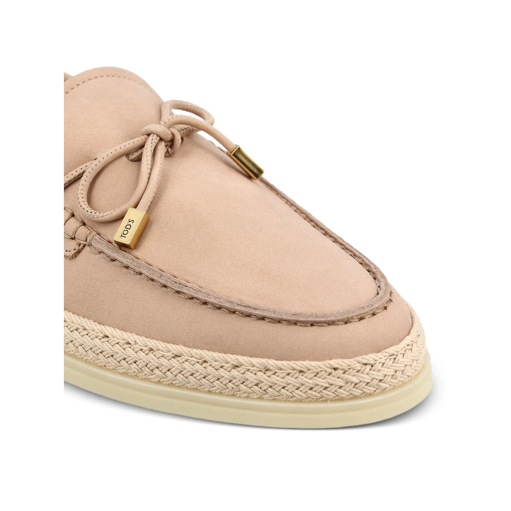 Pink Calfskin Rope Sneaker