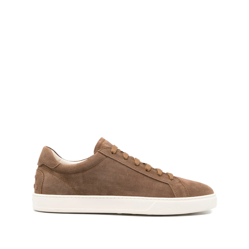 Brown Suede Lace-up Oxford