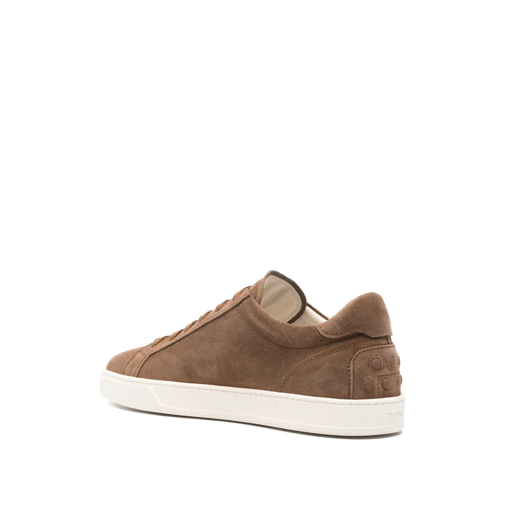 Brown Suede Lace-up Oxford