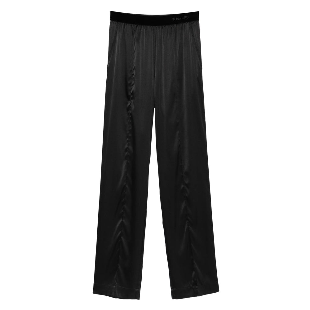 Elegant Waist Velvet Pants