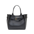 Supple Leather Tote With Detachable Strap