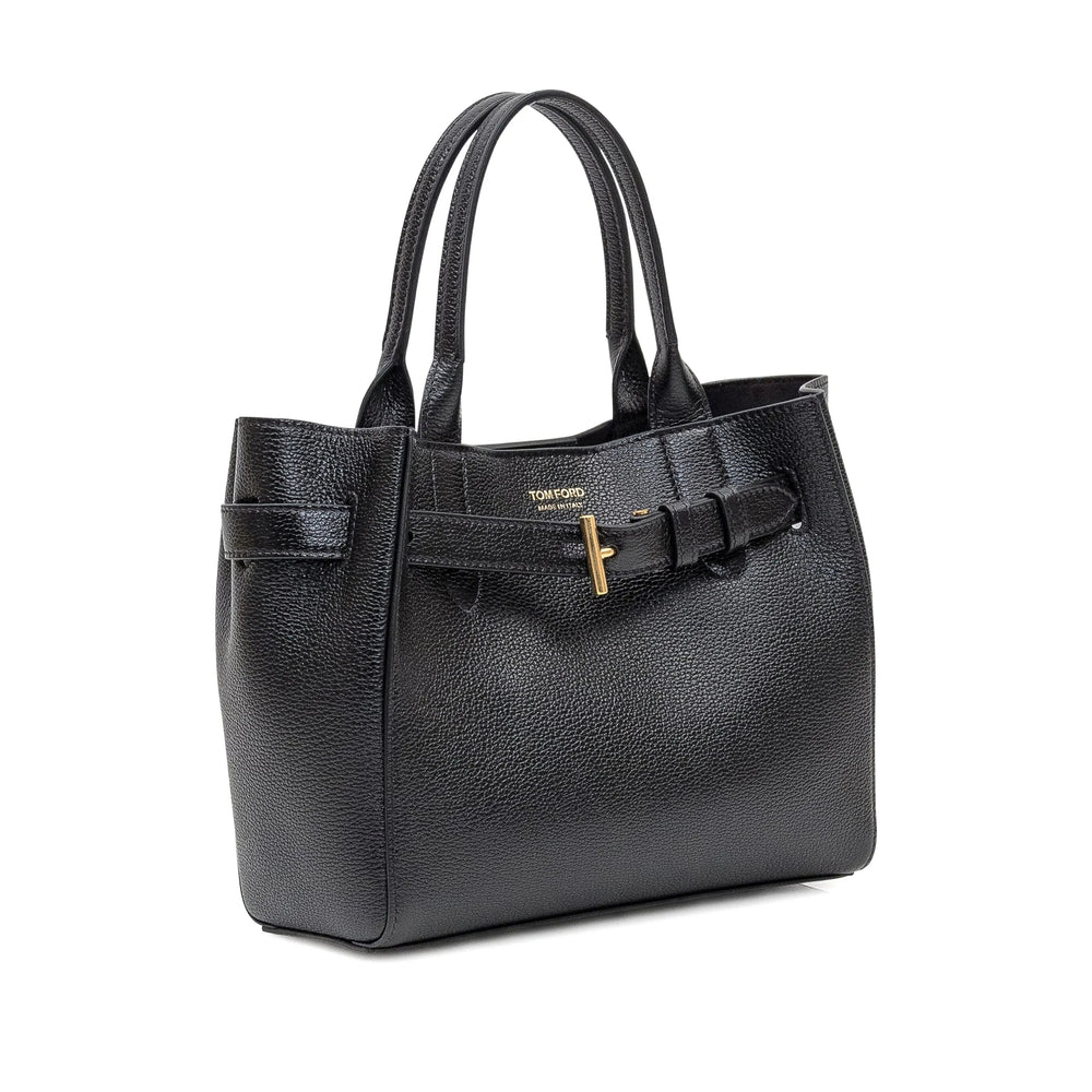 Supple Leather Tote With Detachable Strap