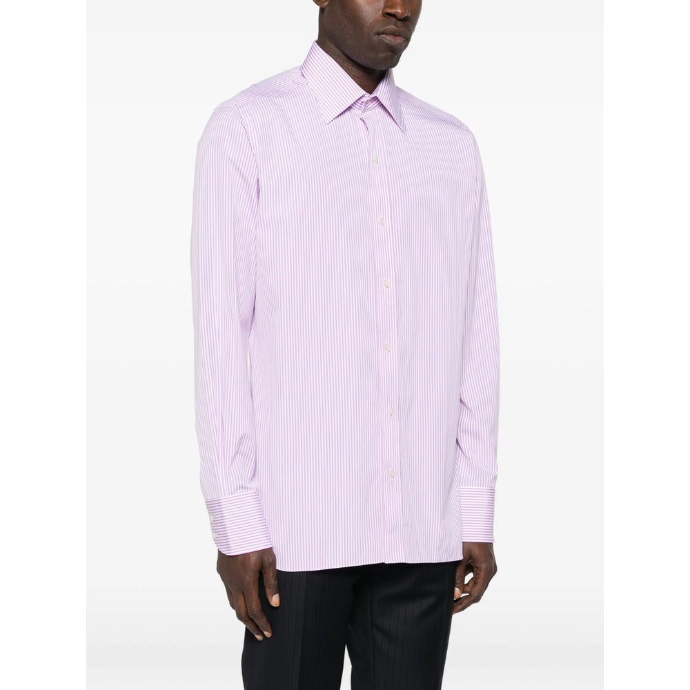Cotton Stripe Classic Shirt