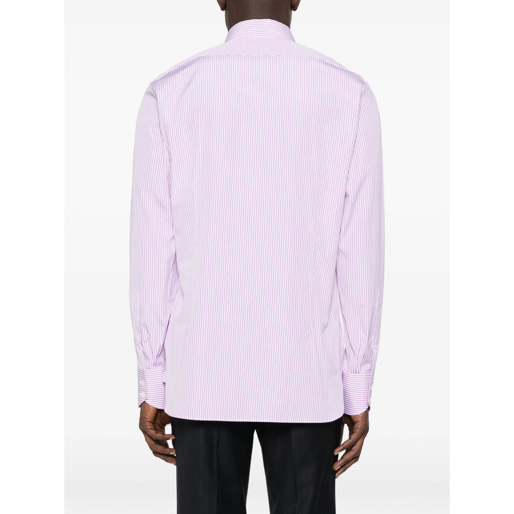 Cotton Stripe Classic Shirt