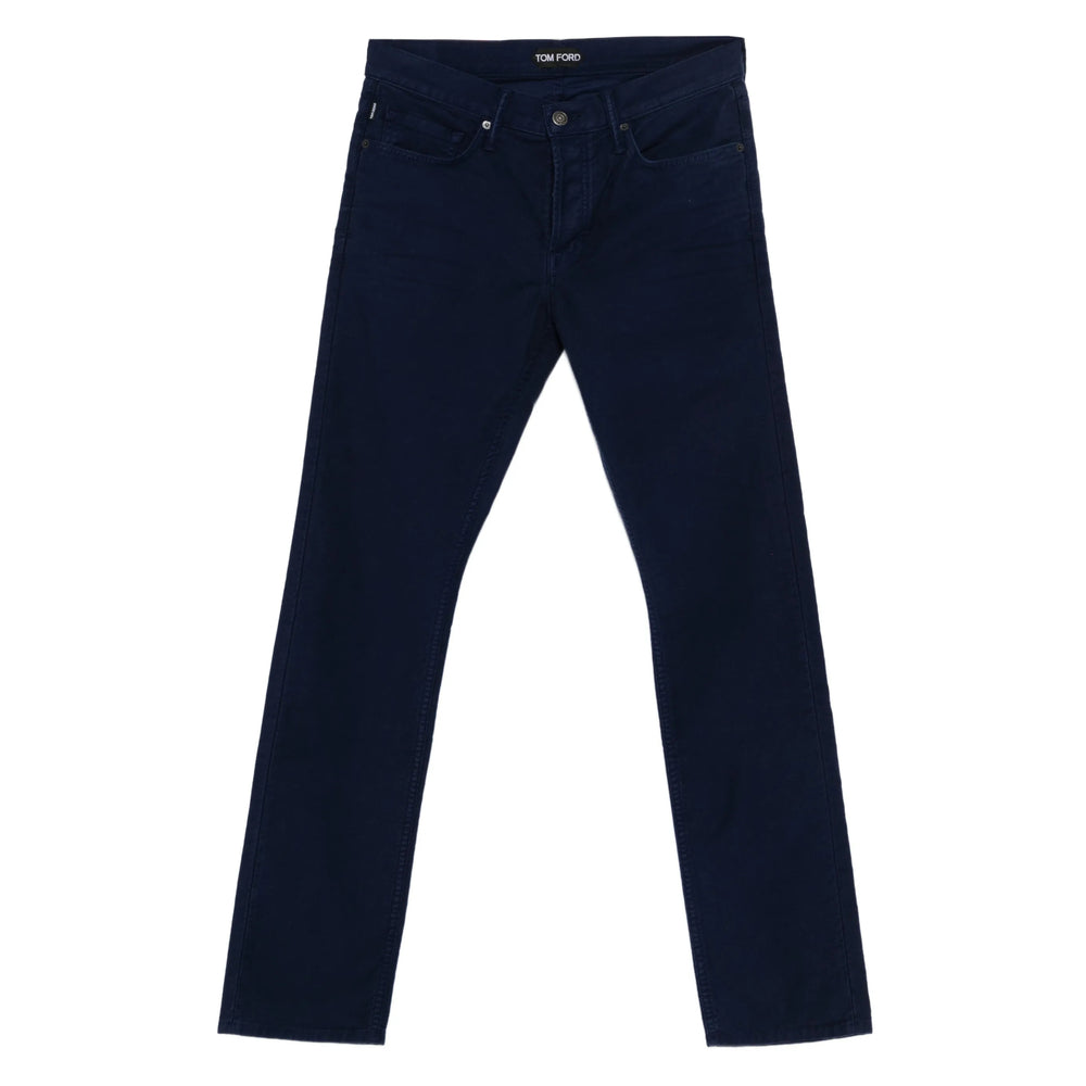 Dark Blue Tonal Stitch Jeans