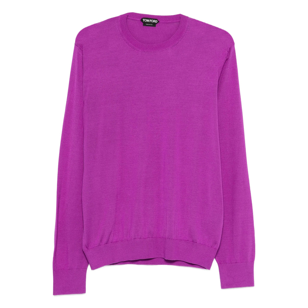 Soft Silk Crew Neck Sweater