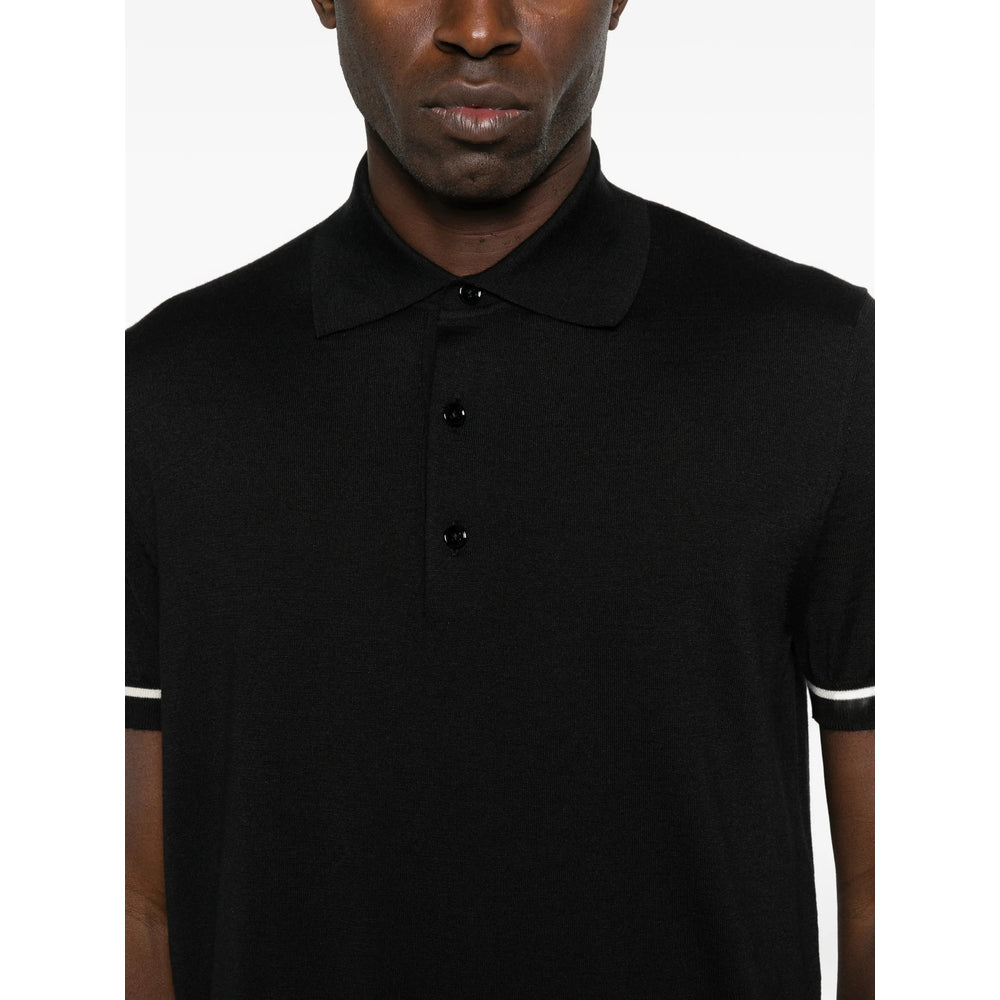 Silk Cashmere Short Sleeve Shirt