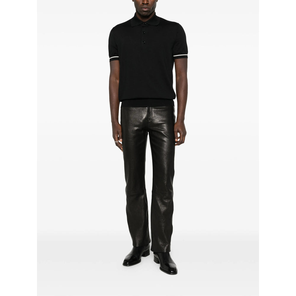 Silk Cashmere Short Sleeve Shirt