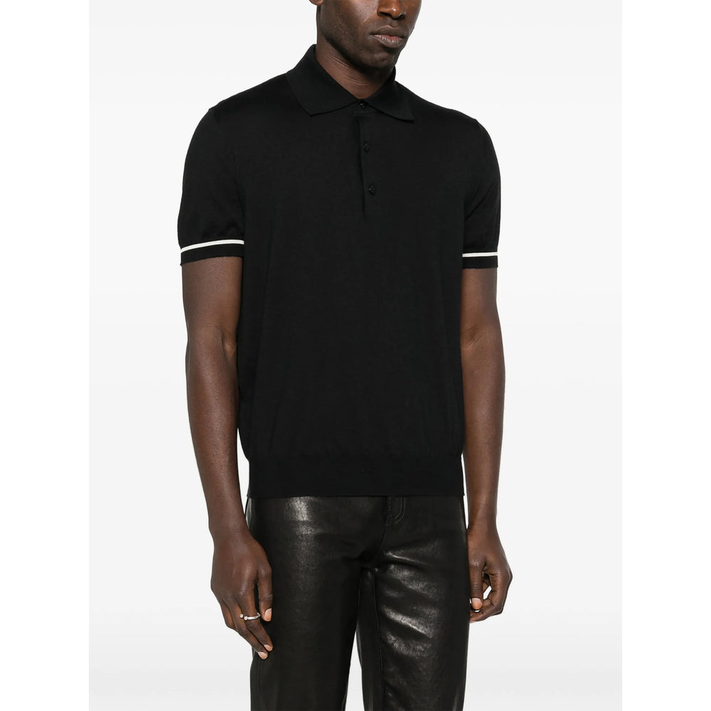 Silk Cashmere Short Sleeve Shirt