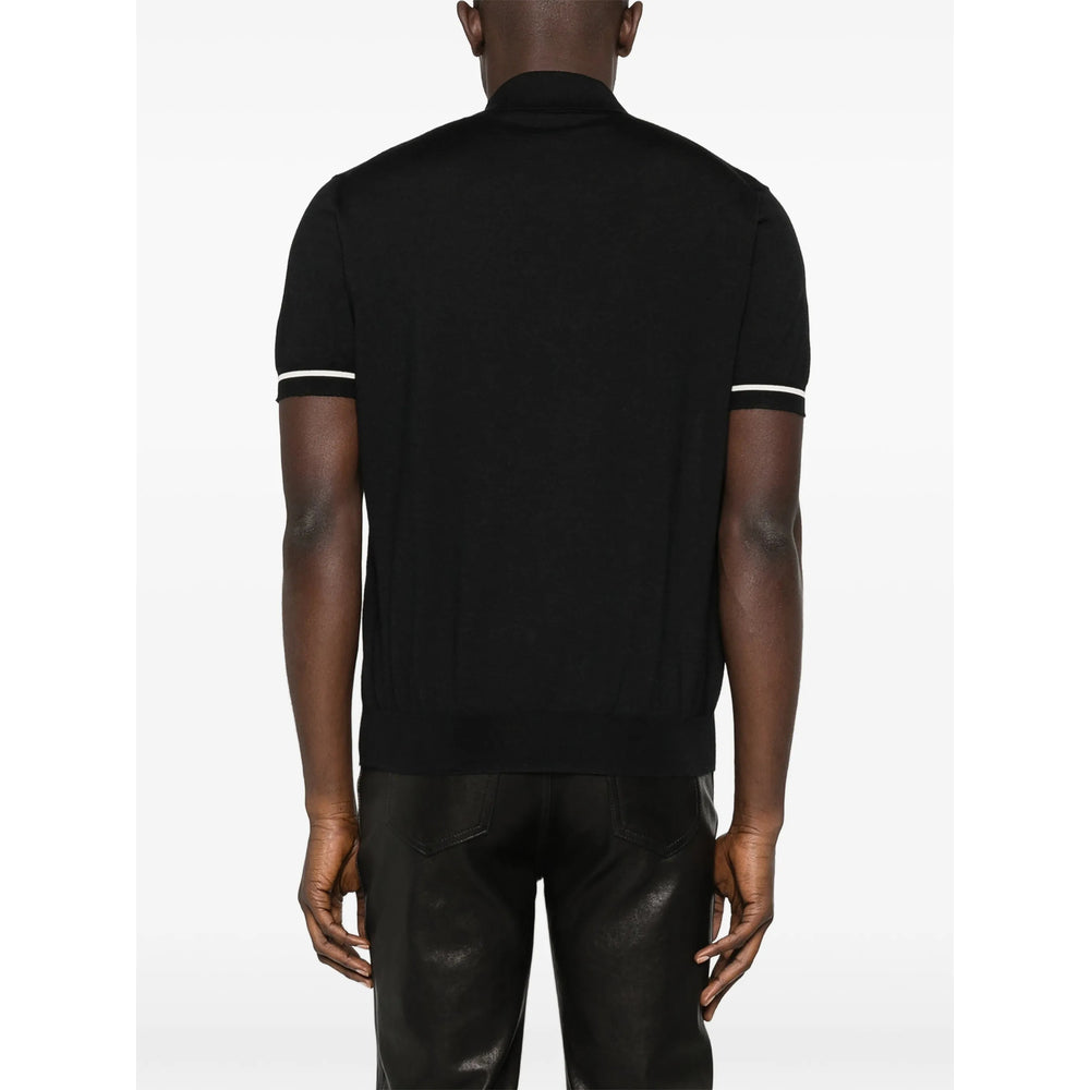 Silk Cashmere Short Sleeve Shirt