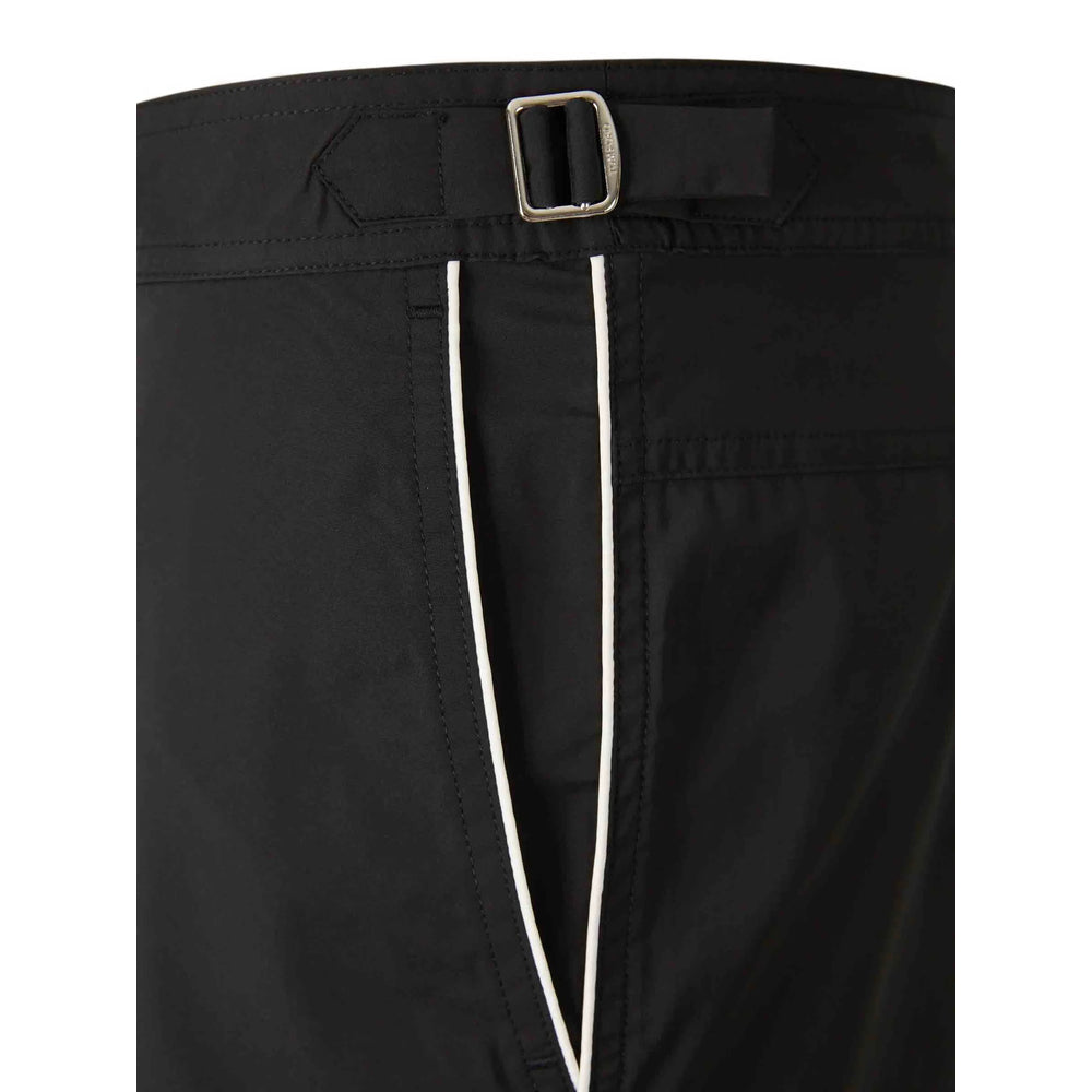Black And White Swim Brief