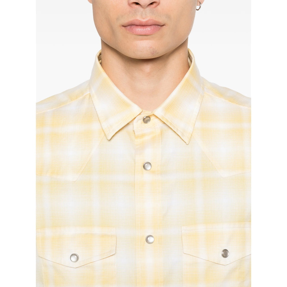 Cheerful Yellow Checked Shirt