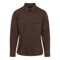 Bronze Olive Point Collar Shirt