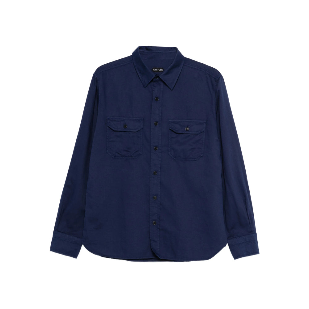 Clean Sleeve Button Down Shirt
