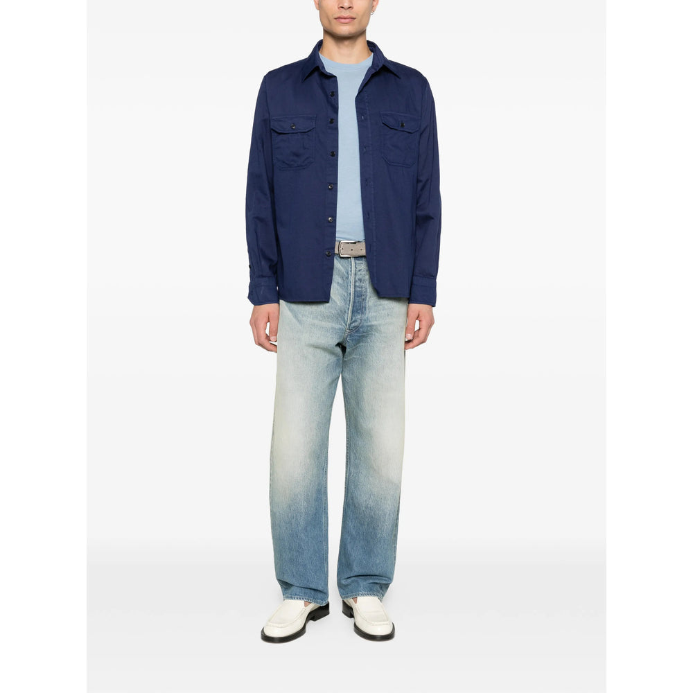 Clean Sleeve Button Down Shirt