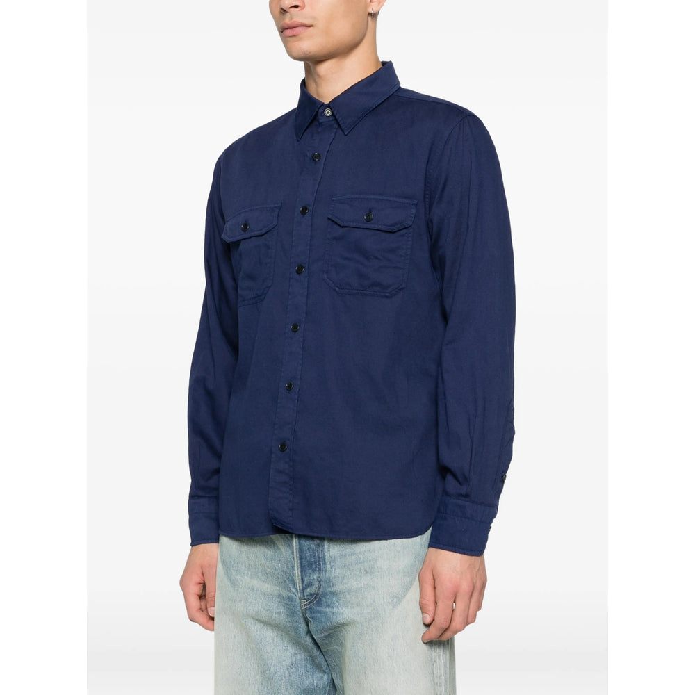 Clean Sleeve Button Down Shirt