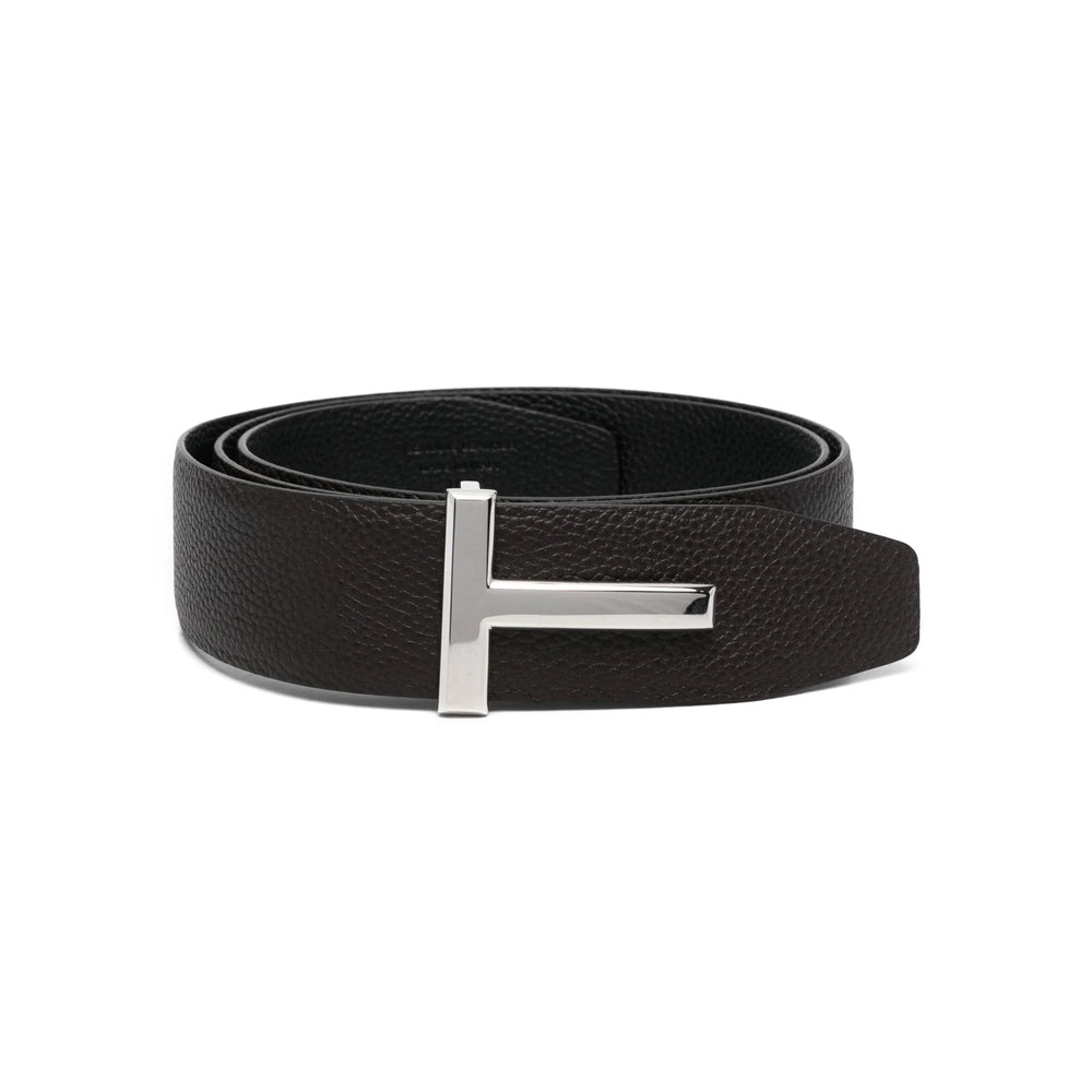 Black Brown Calf Leather Wrap Strap