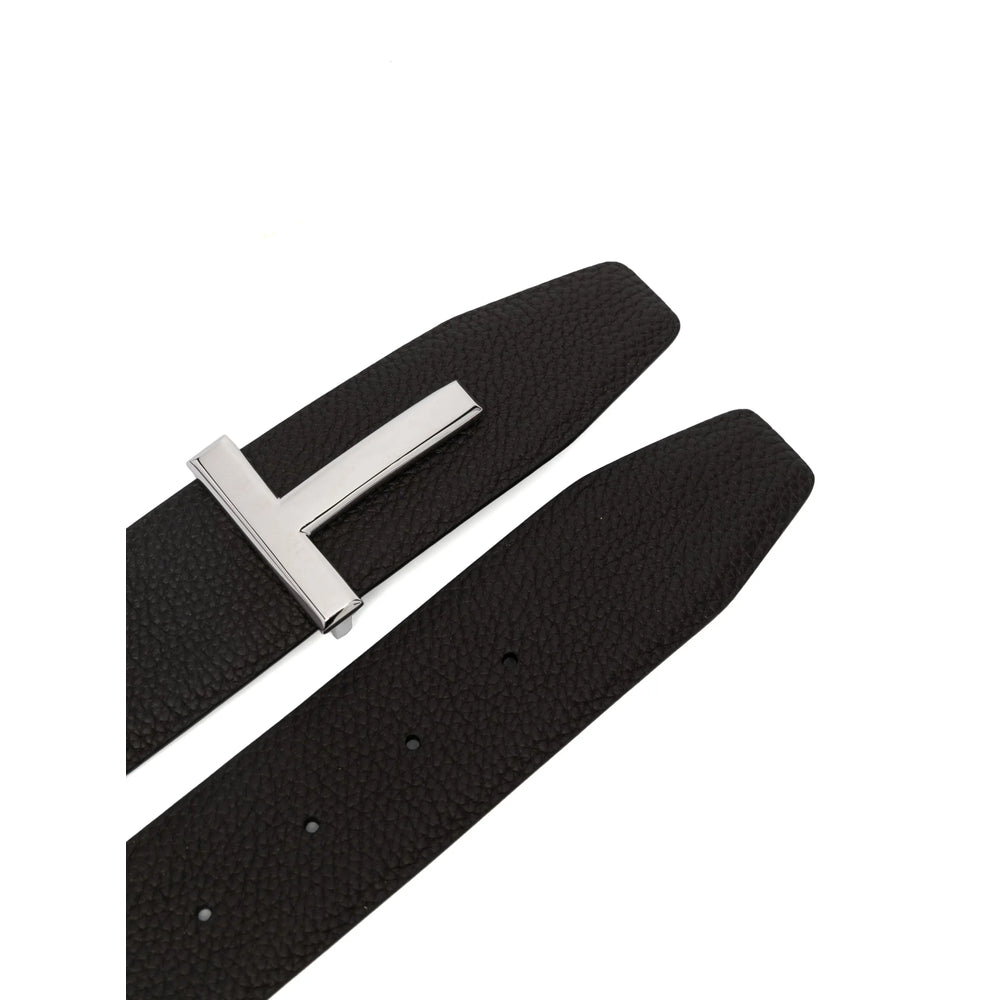 Black Brown Calf Leather Wrap Strap