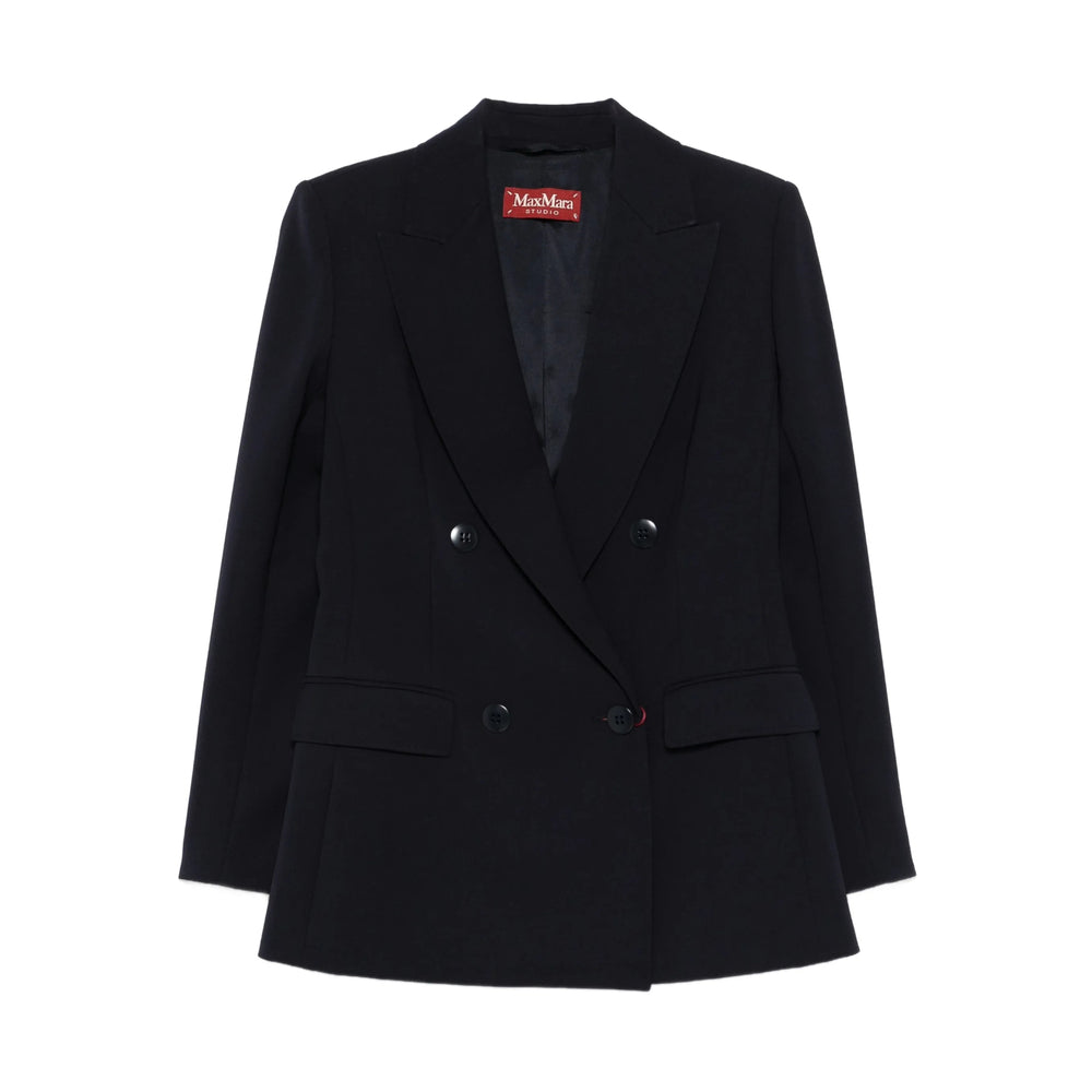 Virgin Wool Double-breasted Jacket