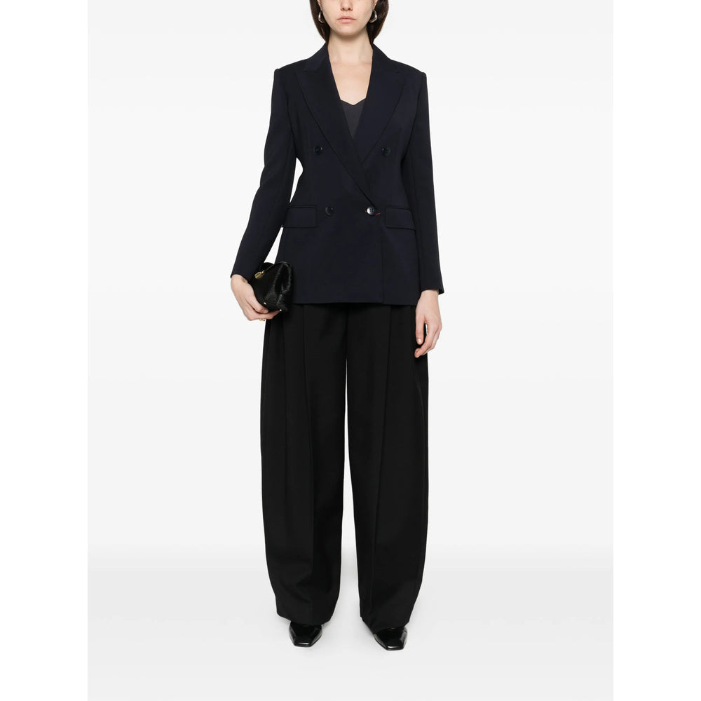 Virgin Wool Double-breasted Jacket