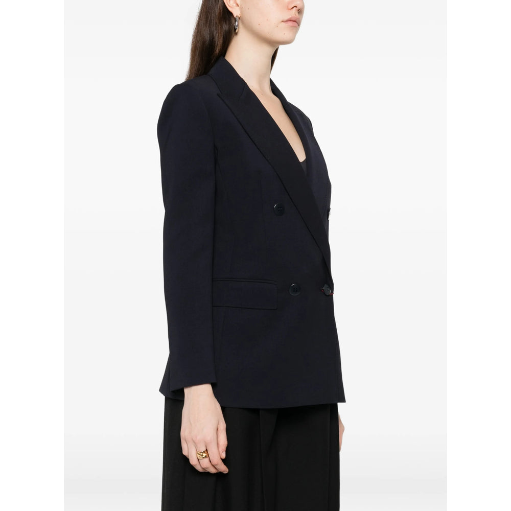 Virgin Wool Double-breasted Jacket