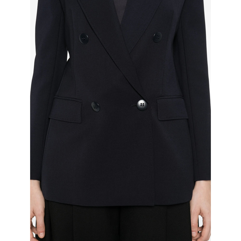 Virgin Wool Double-breasted Jacket