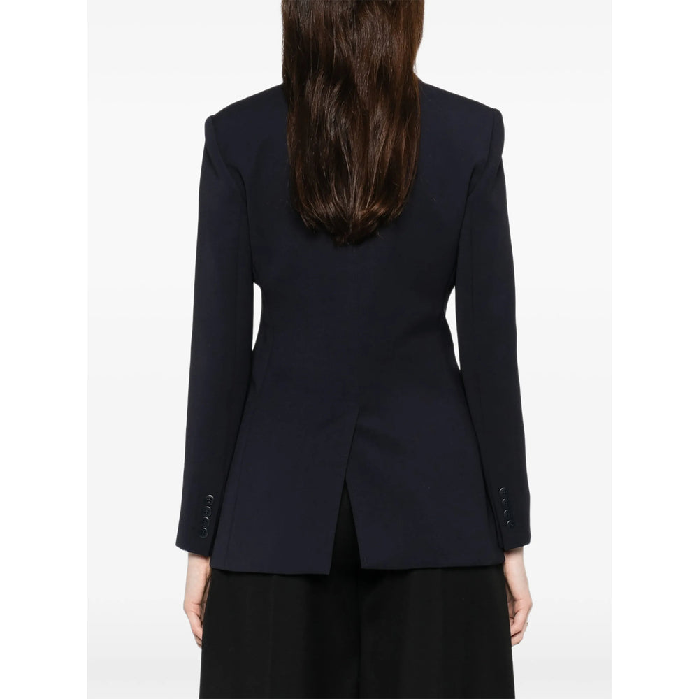 Virgin Wool Double-breasted Jacket