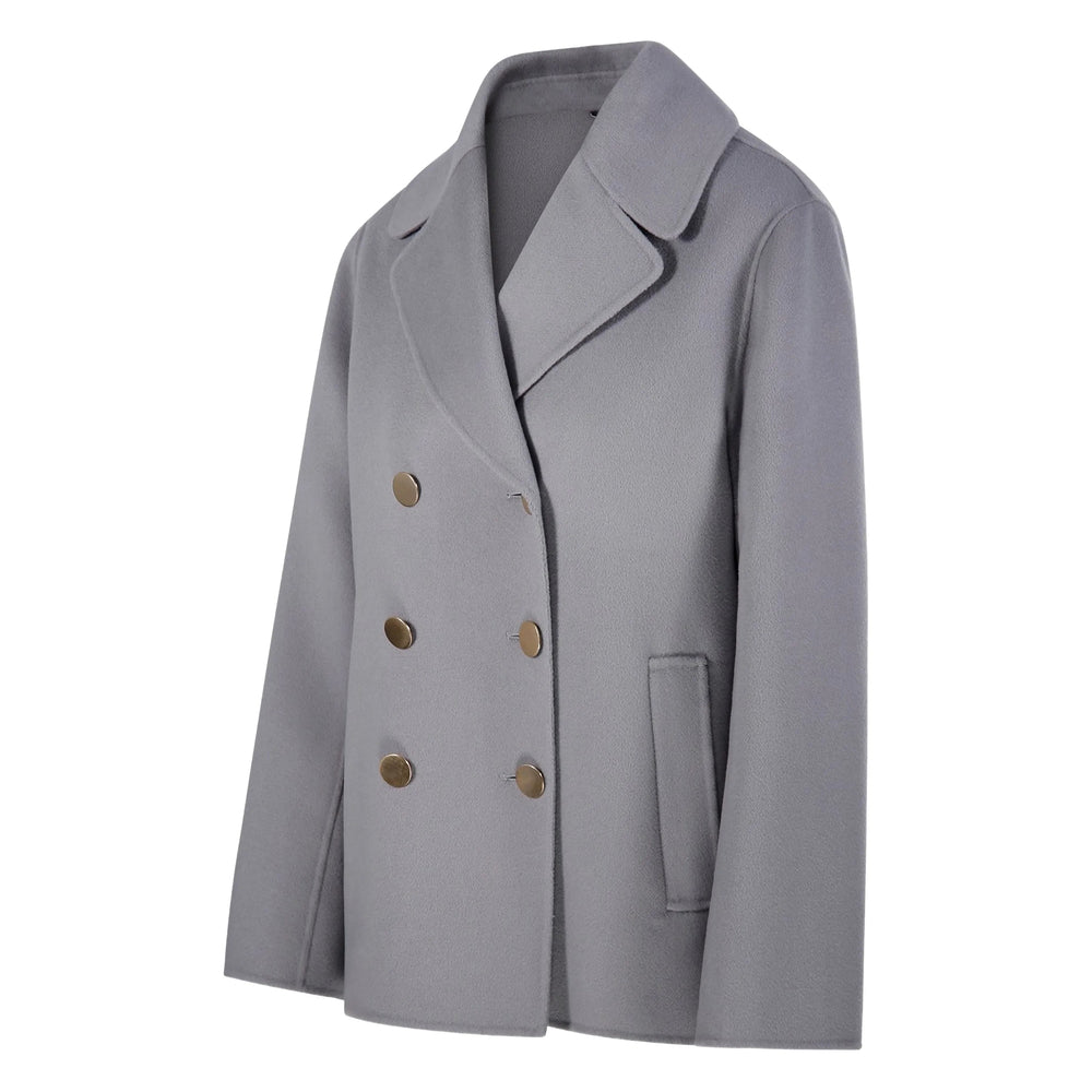 Light Grey Double Breasted Jacket