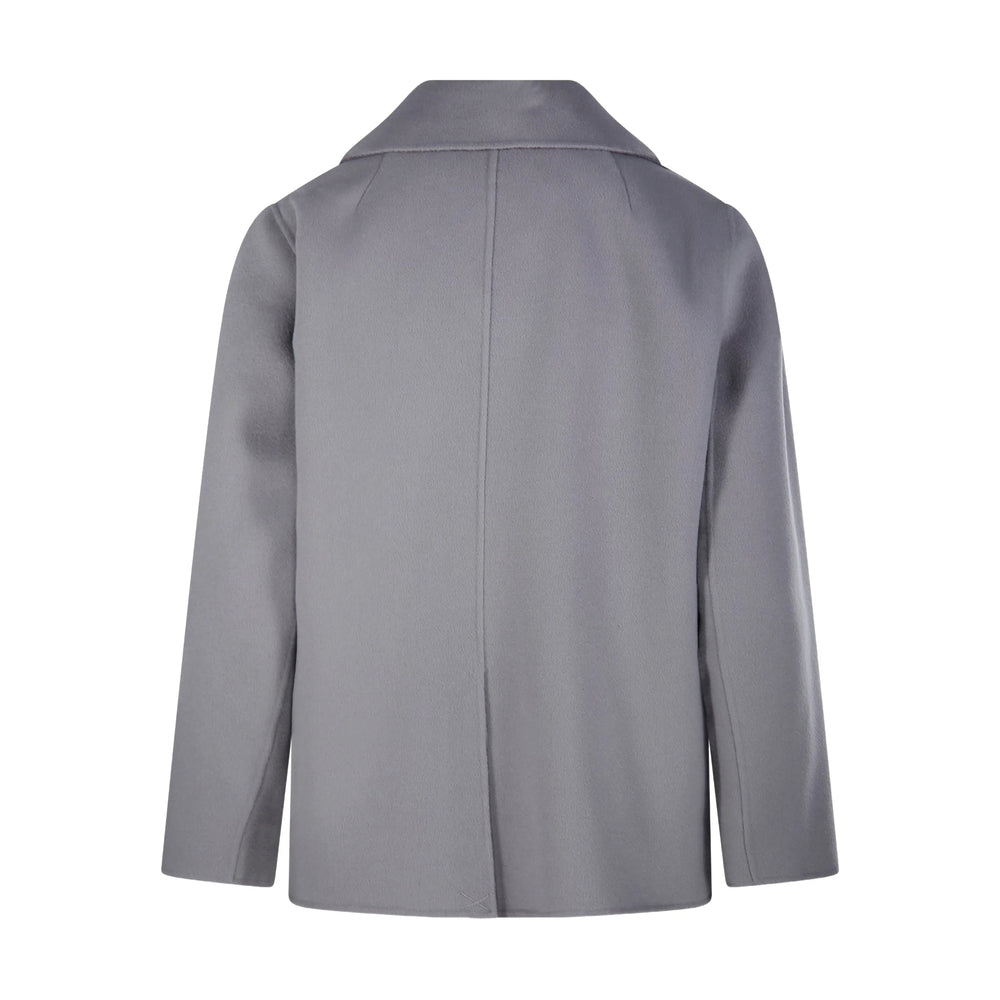 Light Grey Double Breasted Jacket