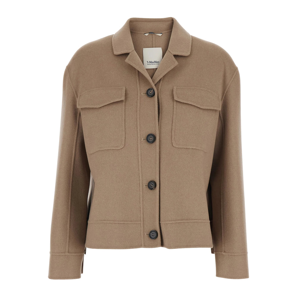 Beige Wool Point Jacket