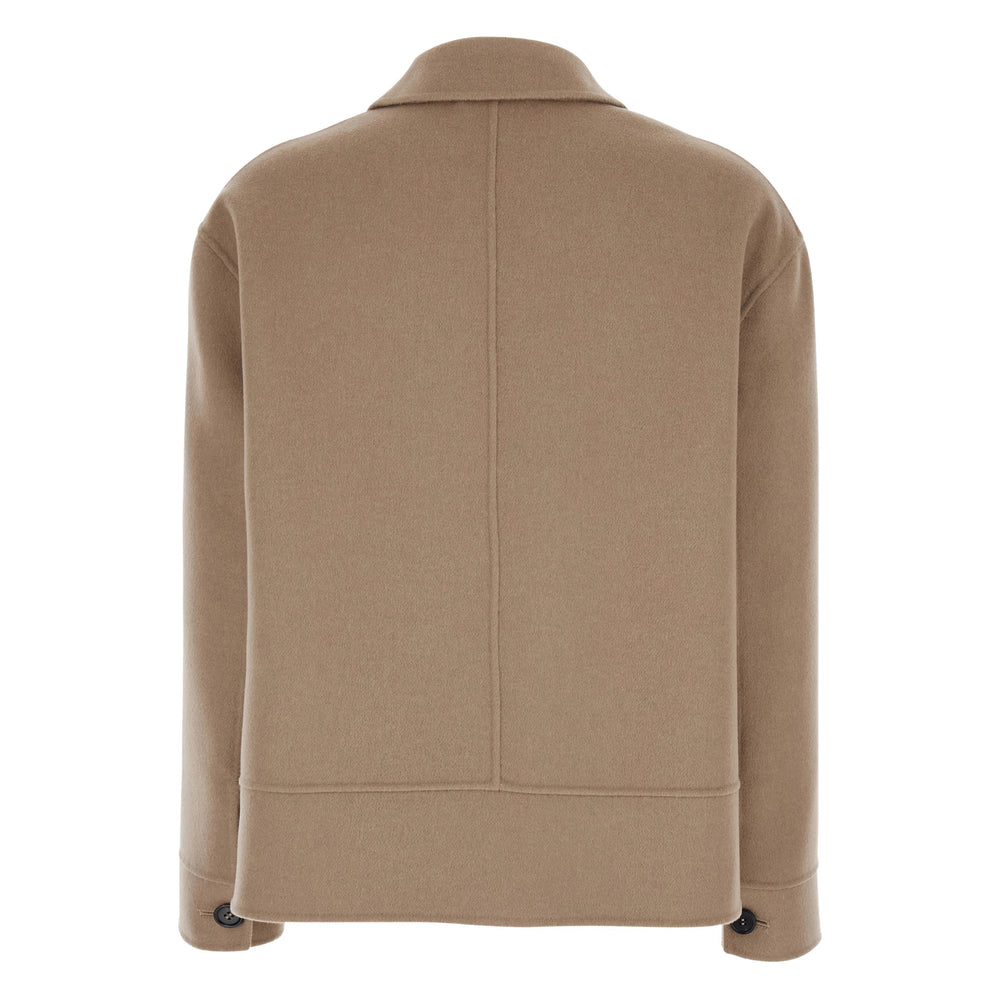 Beige Wool Point Jacket