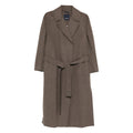 Taupe Lapel Blazer