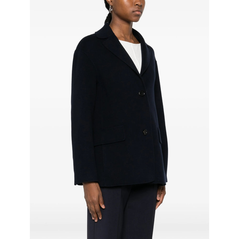 Bold Blue Lapel Jacket