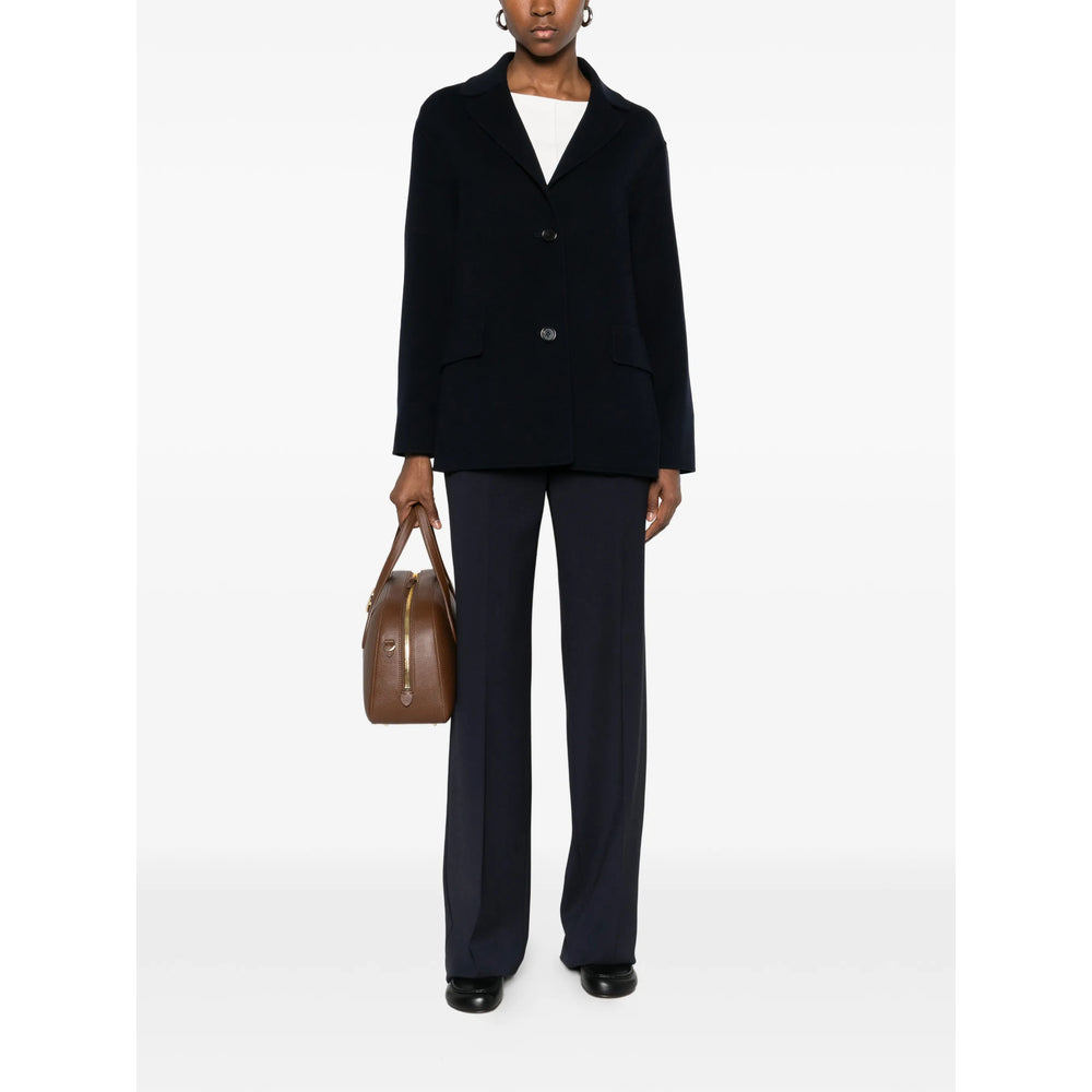Bold Blue Lapel Jacket
