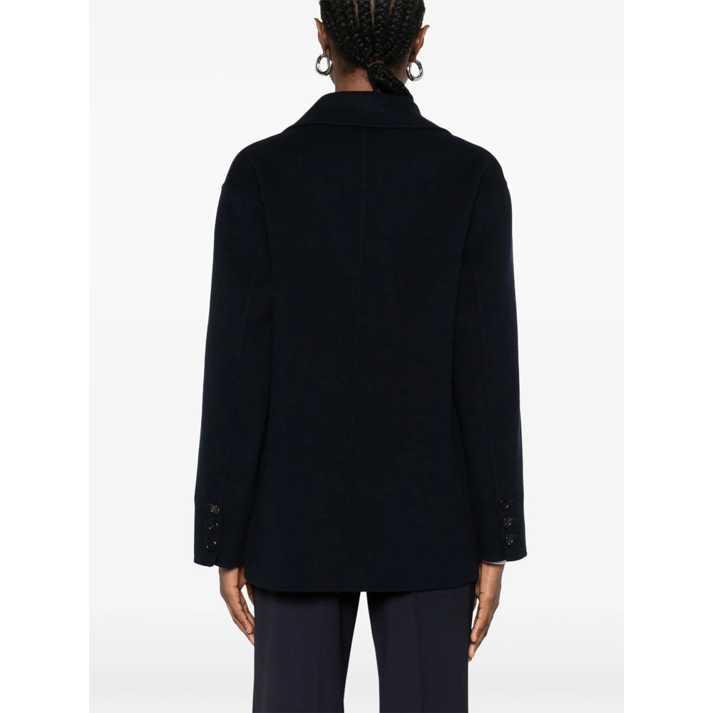 Bold Blue Lapel Jacket