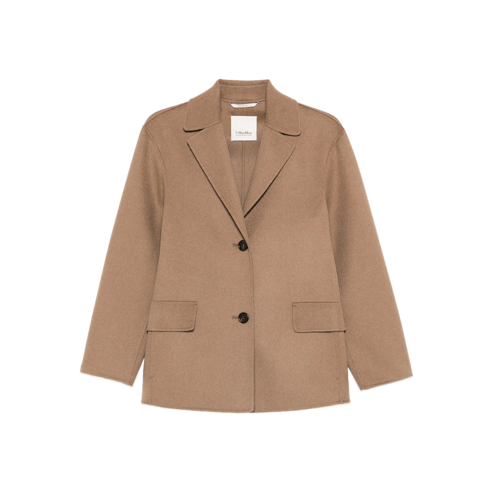 Wool Silk Button Front Shirt