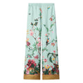 Silk Floral Waistband Dress