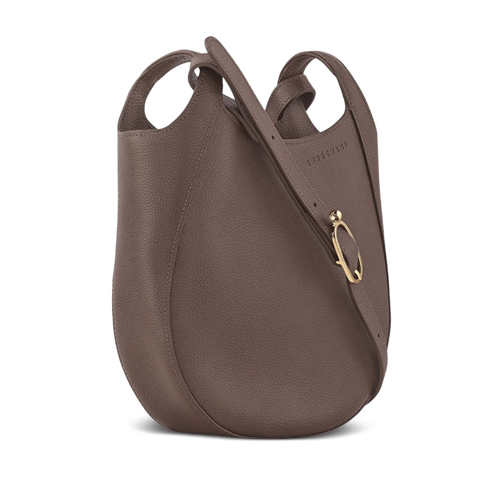 Taupe Leather Day Bag