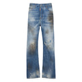 Blue Denim Five-pocket Classic Belt