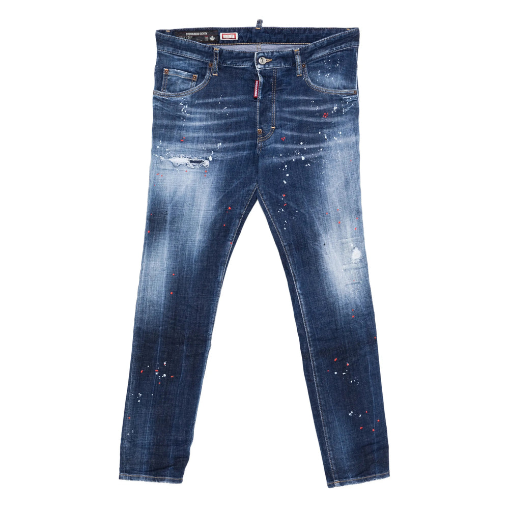 Distressed Denim Heritage Belt