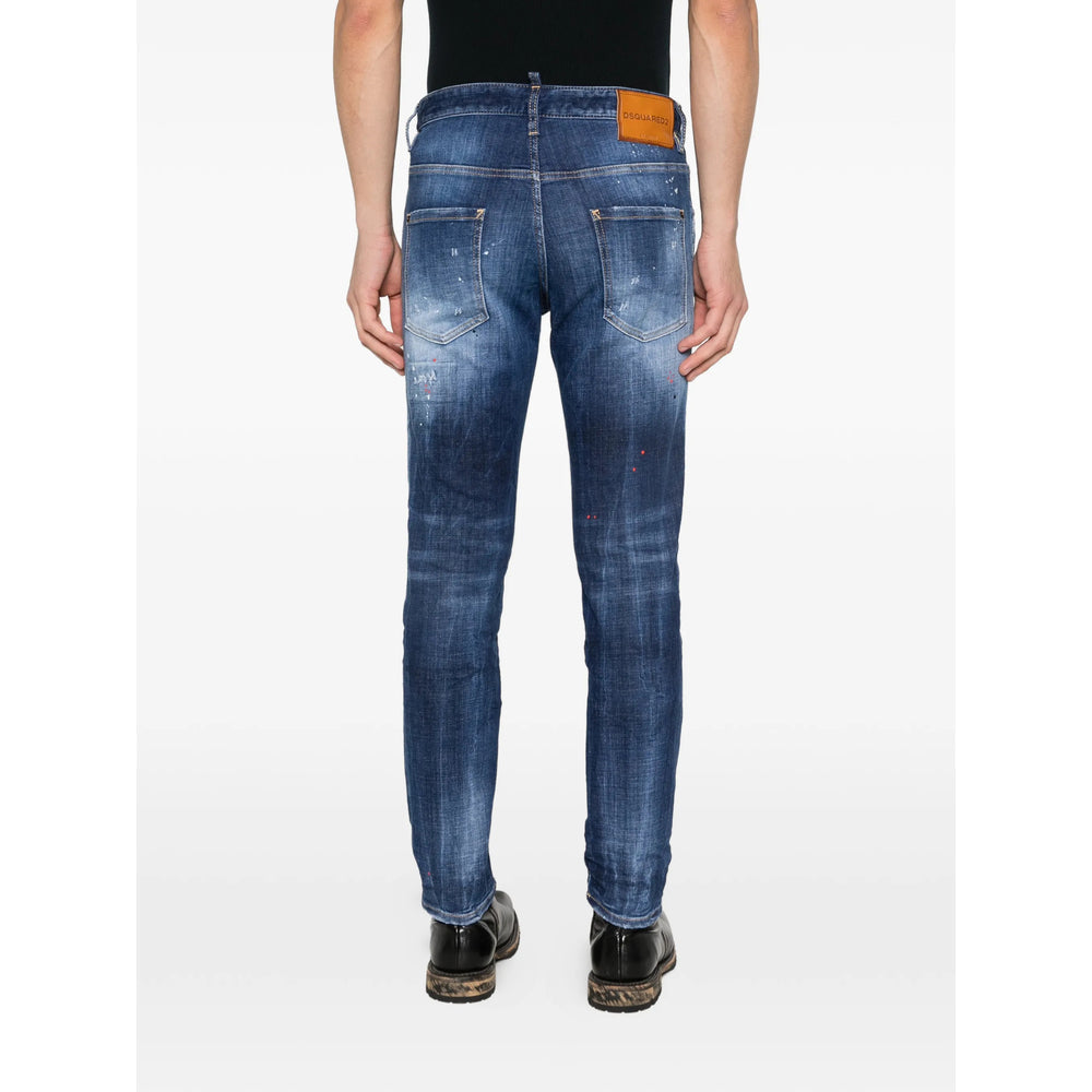 Distressed Denim Heritage Belt