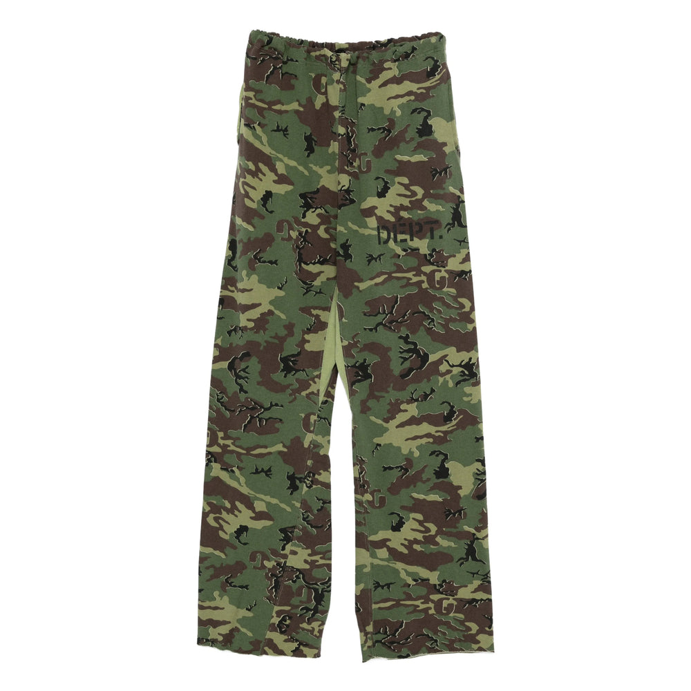Camo Elastic Waist Pant
