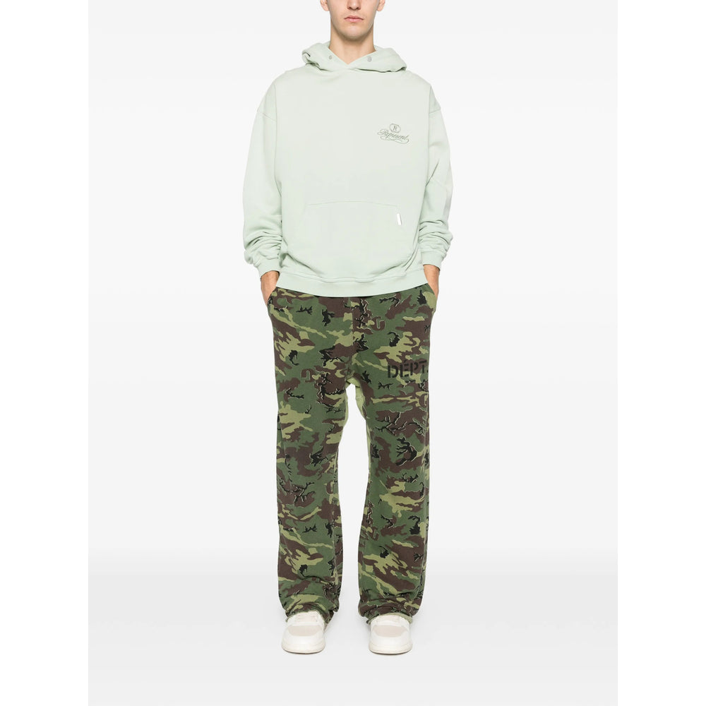 Camo Elastic Waist Pant