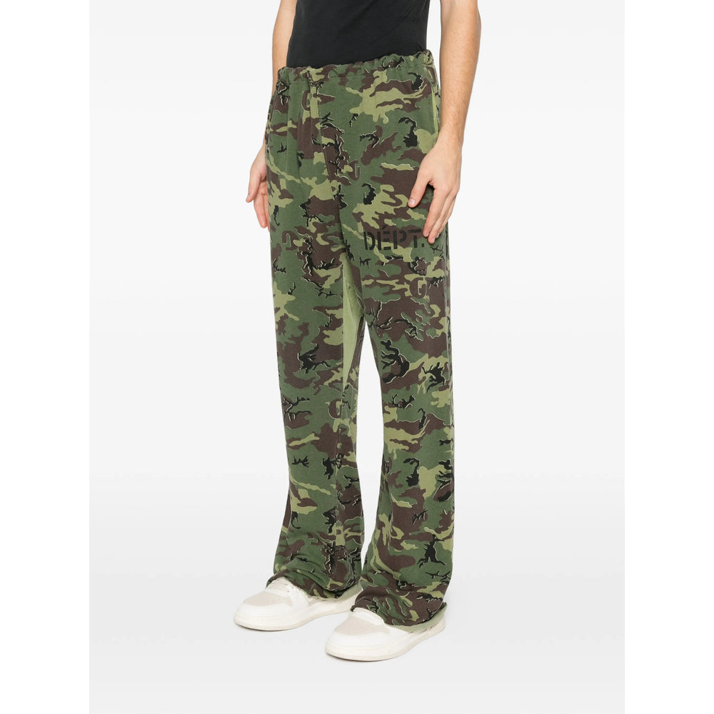 Camo Elastic Waist Pant